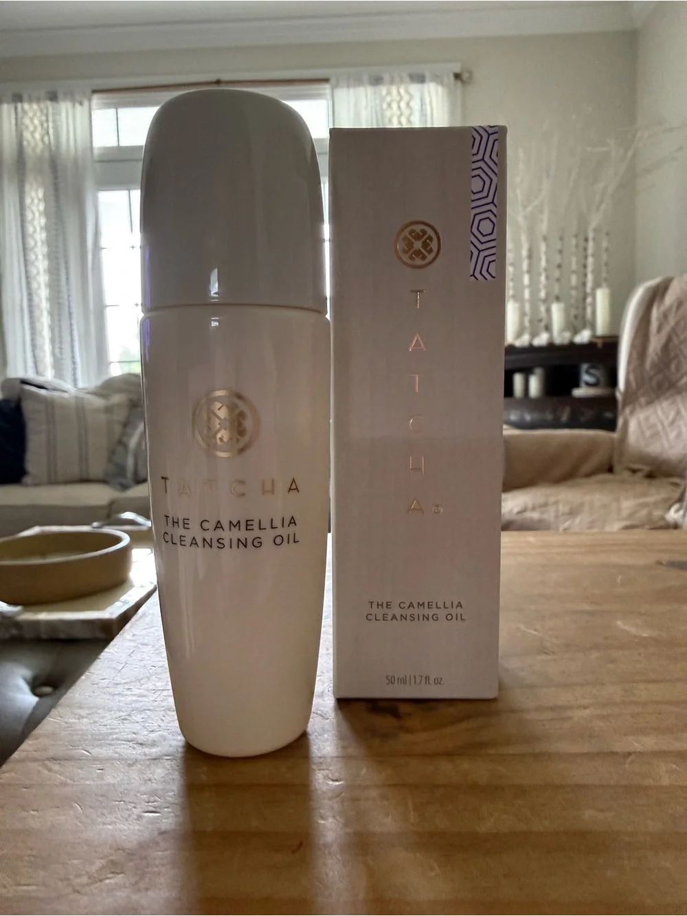Tatcha camellia cleansing
